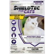 ShieldTec 3-Month Supply Flea & Tick Treatment For Cats Over 1-1_2 Lb.