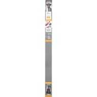 Kenney Fast Fit Milton 66 In. To 120 In. x 5_8 In. Pewter Curtain Rod