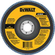 DeWalt 6 In. x 5_8 In.-11 60-Grit Type 29 High Performance Zirconia Angle Grinder Flap Disc