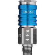 Tru-Flate Hi Flo 1_4 In. Body Series Male Coupler