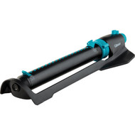 Gilmour Metal 4000 Sq. Ft. Black & Green Oscillating Sprinkler