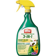 Ortho 24 Oz. Ready To Use Trigger Spray 3-In-1 Insect  Mite & Disease Control