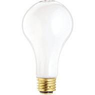 Satco 50_100_150W Soft White 3-Way Medium Base A21 Incandescent Light Bulb