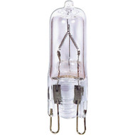 Satco 35W 120V Clear Double Loop Base T4 Halogen Special Purpose Light Bulb