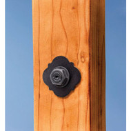 Simpson Strong-Tie Outdoor Accents Mission Collection 9_16 In. Hole Dia. X 3 In. W. Decorative Washer