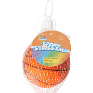 Fun Express Assorted Sports 2-3_8 In. Rubber Stress Ball
