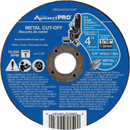 Avanti Pro Type 1 4 In. x 1_16 In. x 5_8 In. Metal Cut-Off Wheel
