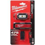 Milwaukee 600 Lm. LED REDLITHIUM USB Rechargeable Hard Hat Headlamp