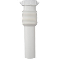 Do it 1-1/2 In. x 12 In. White Plastic Extension Tube
