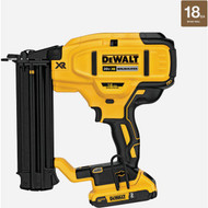 DEWALT 20V MAX XR Brushless 18-Gauge 2-1/8 In. Cordless Brad Nailer Kit with 2.0 Ah Battery & Charger