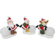Alpine 4 In. LED Christmas Figurine