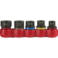 Milwaukee SHOCKWAVE 6-Piece Impact Duty Bolt Extractor Set