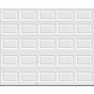 Holmes Bronze Series 10 Ft. W x 8 Ft. H White Steel Garage Door w/EZ-Set Torsion Spring