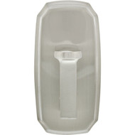 Hillman High and Mighty 15 Lb. Capacity Satin Nickel Scallop Decorative Hook