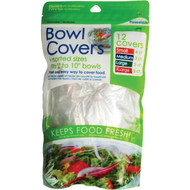 Jacent Plastic Reusable Bowl Covers (12-Count)