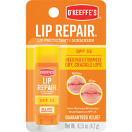O'Keeffe's SPF 35 Unflavored Lip Repair  0.15 Oz.