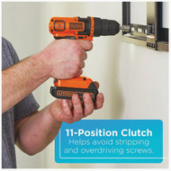 Black & Decker 20-Volt MAX Lithium-Ion 3/8 In. Cordless Drill Project Kit (68-Piece)