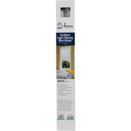 Home Impressions 44 In. x 64 In. x 1 In. White Vinyl Light Filtering Cordless Mini Blind