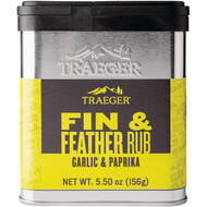 Traeger 5.5 Oz. Garlic & Paprika Flavor Fin & Feather Rub