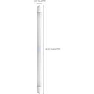 Satco 59W Equivalent 96 In. Natural Light T8 Single Pin Ballast Bypass DLC Certified LED Tube Light Bulb