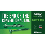Spax PowerLags 2 Ft. Display Header