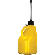 Plastic Product Formers 5 Gal. Square Plastic Multi-Purpose Utility Jug  Yellow