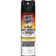 Hot Shot 17.5 Oz. Fragrance-Free Aerosol Spray Ant  Roach  & Spider Killer