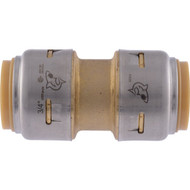SharkBite 3/4 In. Push-to-Connect Straight Brass Coupling (4-Pack)