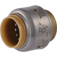 SharkBite 1/2 In. Push-to-Connect Brass End Push Cap (4-Pack)