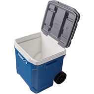 Igloo Latitude 60 Qt. 2-Wheeled Cooler  Indigo Blue & Meteorite