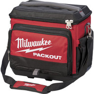 Milwaukee PACKOUT 5-Compartment Soft-Side Cooler  Black & Red