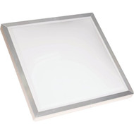 Kennedy Skylights 24 In. x 24 In. White Aluminum Frame Curb Mount Skylight