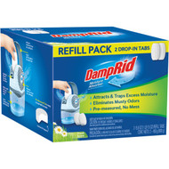 DampRid 15.8 Oz. Fresh Scent Spill Resistant Moisture Absorber Refill (2-Count)