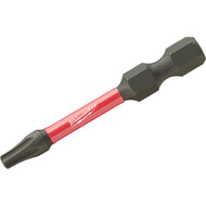Milwaukee SHOCKWAVE T20 TORX 2 In. Power Impact Screwdriver Bit (2-Pack)