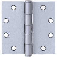 Tell Commercial Stainless Steel 4.5 In. Square Plain Bearing Hinge with Removable Pin