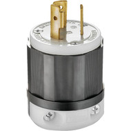 Leviton 20A 125V 3-Wire 2-Pole Industrial Grade L5-20P Locking Cord Plug