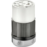 Leviton 20A 250V 3-Wire 2-Pole Industrial Grade L6-20R Locking Cord Connector