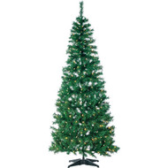 Gerson 6 Ft. Fir Pop-Up Warm White LED Prelit Artificial Christmas Tree