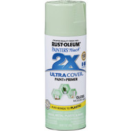 Rust-Oleum Painter's Touch 2X Ultra Cover 12 Oz. Gloss Paint + Primer Spray Paint  Modern Mint