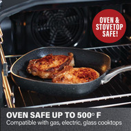 GraniteStone Diamond 12 In. Non-Stick Square Fry Pan
