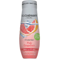 SodaStream 14.9 Oz. Pink Grapefruit Zeros Waters Sparkling Beverage Mix