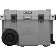 Pelican Elite 45 Qt. 2-Wheeled Cooler  Dark Gray