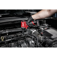 Milwaukee M12 FUEL Brushless 3/8 In. Stubby Cordless Impact Wrench Kit with (1) 4.0 Ah Battery  (1) 2.0 Ah Battery & Charger