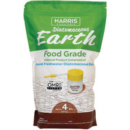 Harris 4 Lb. Ready To Use Powder Food Grade Diatomaceous Earth
