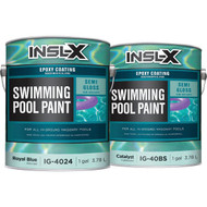 Insl-X Royal Blue Semi-Gloss 2-Part Epoxy Pool Paint