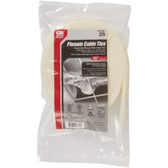 Gardner Bender 48 In. x 0.35 In. Natural Plenum Cable Tie (25-Pack)