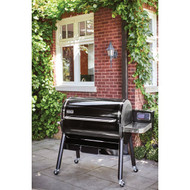 Weber SmokeFire EX6 Wood Pellet Grill  Black