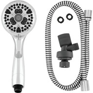 Waterpik HeightSelect Adjustable Height 7-Spray 1.8 GPM Handheld Shower  Chrome
