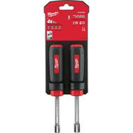 Milwaukee Universal Hollow Shaft Nut Driver Set  2-Piece