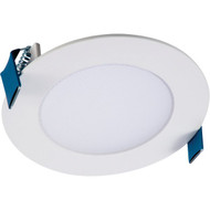 Halo 4 In. Retrofit Selectable Color Temperature Ultra Thin LED Recessed Light Kit  750 Lm.